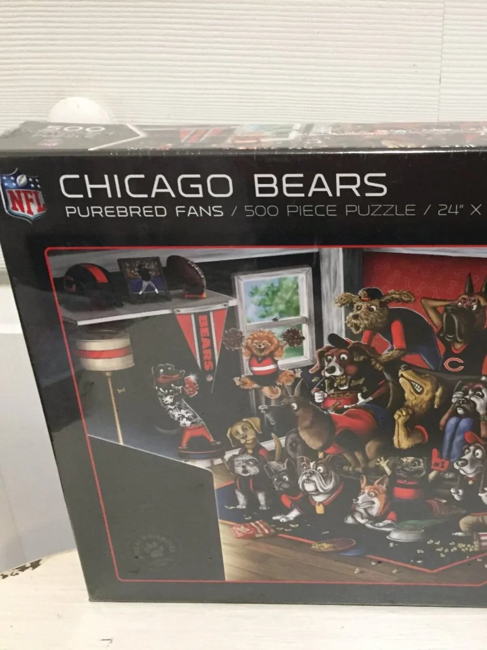 Chicago Bears Purebred Fans Jigsaw Puzzle 500 Pieces 24
